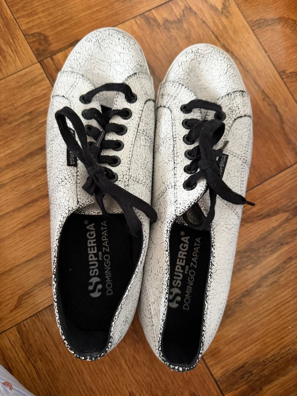 Domingo Zapata / Superga Collab "love me like you mean it" sneakers, Women 10